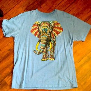 Riot Society Elephant Art T-Shirt classic